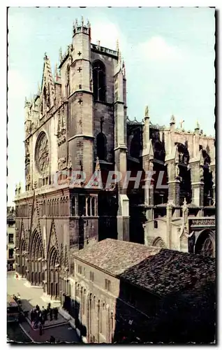 Cartes postales Lyon Cathedrale Saint Jean et Mercanterie