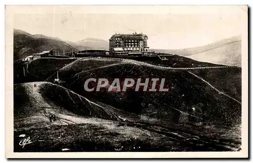 Ansichtskarte AK Luchon Superbagneres La gare et le grand hotel