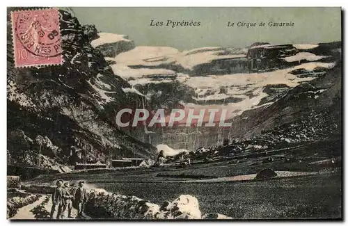 Cartes postales Les Pyrenees Le Cirque De Gavarnie