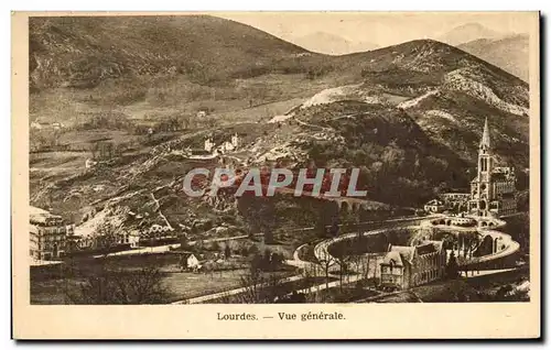 Cartes postales Lourdes Vue Generale