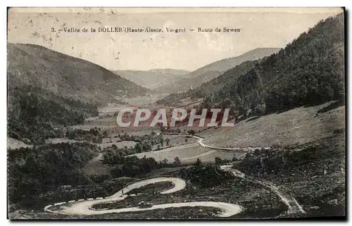 Cartes postales Vallee de la Doller Roule de Sewen