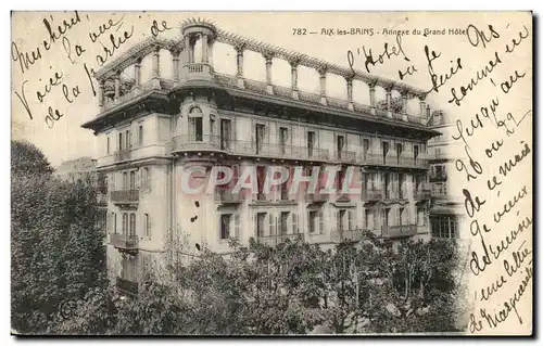 Cartes postales Aix les Bains Annexe du Grand Hotel