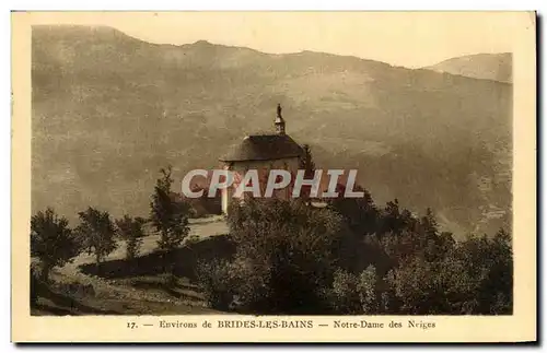 Cartes postales Environs de Brides Les Bains Notre Dame des Neiges