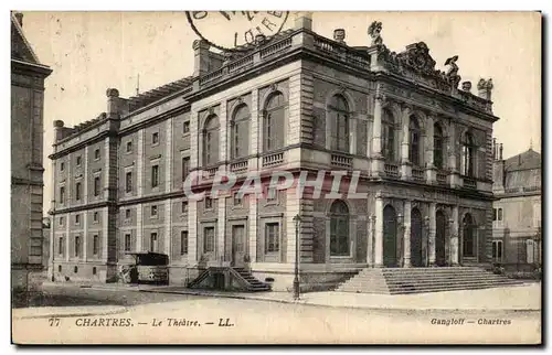 Cartes postales Chartres Le Theatre