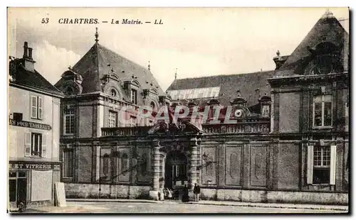 Cartes postales Chartres La Mairie Vitrerie