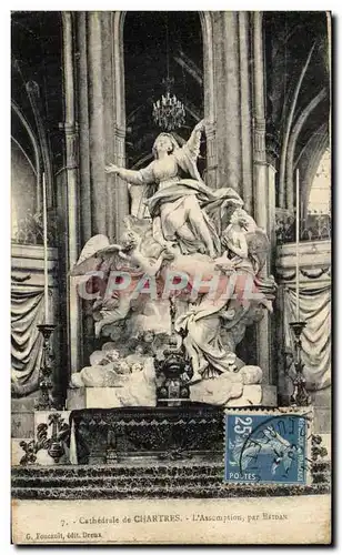 Cartes postales Cathedrale de Chartres L&#39Assomption par Bridan