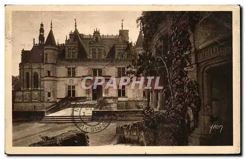 Cartes postales Chateau de Chenonceaux Aile Thomas Bohier et detail de la Tour des Marques