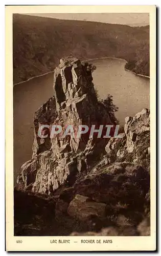 Ansichtskarte AK Lac Blanc Rocher De Hans