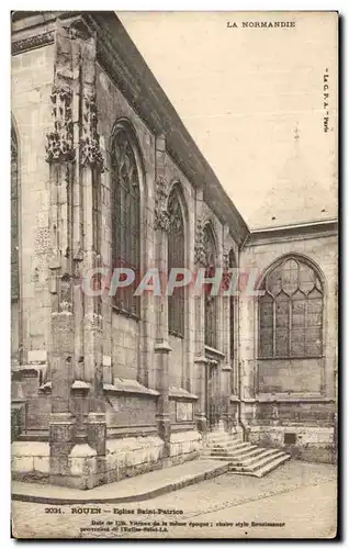 Cartes postales Rouen Eglise Saint Patrice