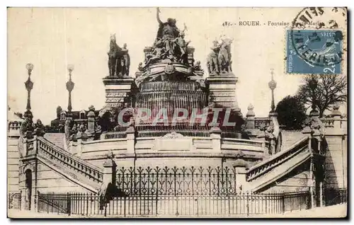 Cartes postales Rouen Fontaine Saint Martin