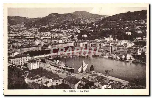 Cartes postales Nice Le Port Bateau