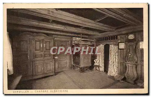 Cartes postales Uhrwiller Chambre Alsacienne