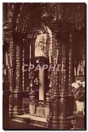 Cartes postales Chartres La Cathedrale Statue de ND du Pilier