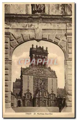 Cartes postales Trier St Mathias Basilika
