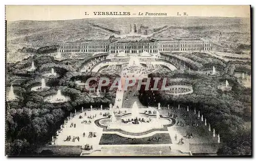 Cartes postales Versailles Le Panorama