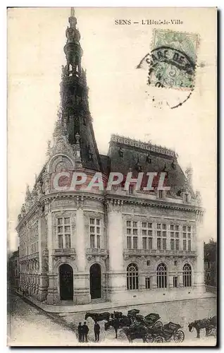Cartes postales Sens L'Hotel le Ville