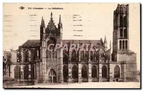 Cartes postales Limoges La Cathedrale