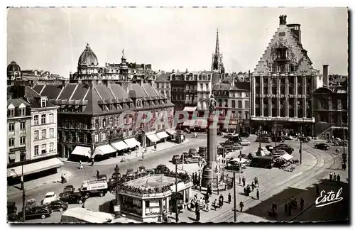 Cartes postales Lille La Grand Place