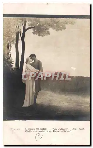 Cartes postales Alphonse Osbert Vers I&#39Avenir Salle des mariages de Bourg la reine