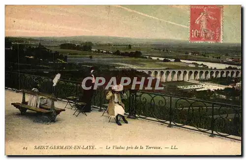 Cartes postales Saint Germain En Laye Le Viaduc Pris de la Terrasse