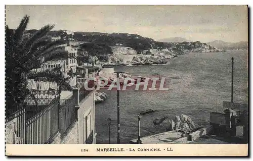 Cartes postales Marseille La Corniche