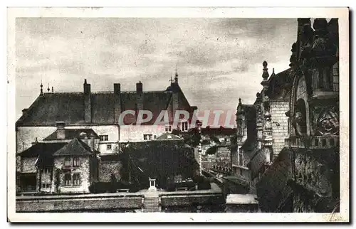 Cartes postales Laval Cour Interieure du Vineux Chateau
