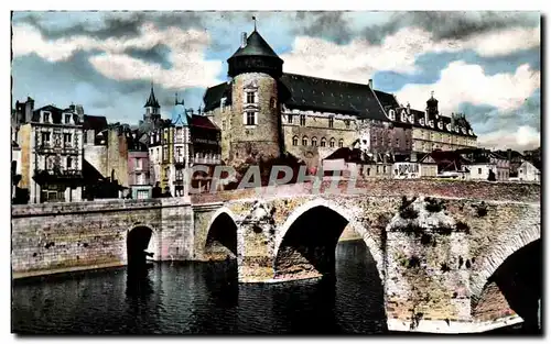 Cartes postales Laval Le Vieux pont et le Chateau