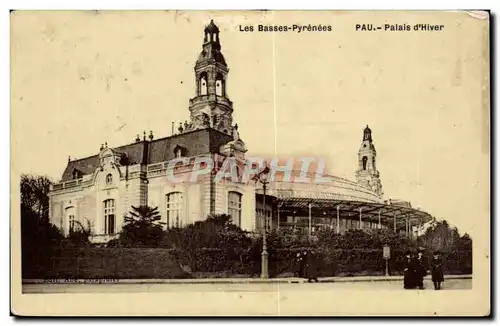 Ansichtskarte AK Les Basses Pyrenees Pau Palais d&#39Hiver