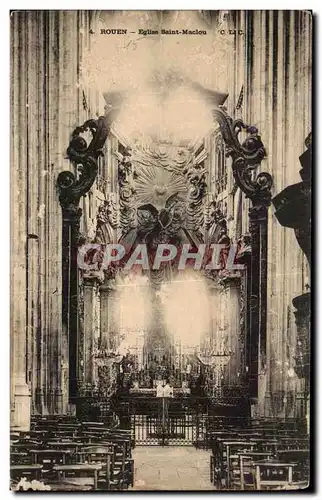 Cartes postales Rouen Eglise Saint Maclou