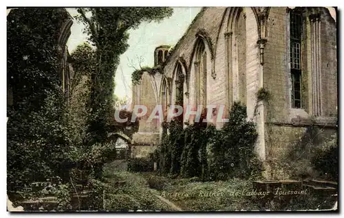 Cartes postales Angers Ruines de l&#39Abbaye Toussaint