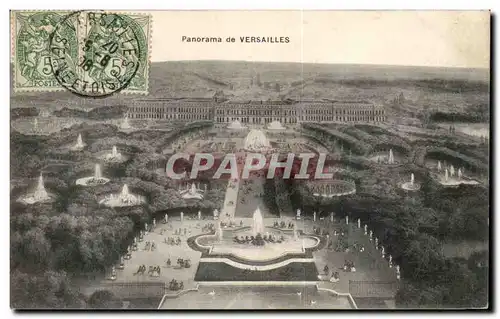 Cartes postales Panorama de Versailles