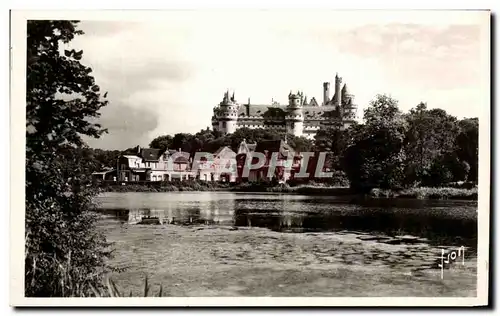 Cartes postales Pierrefonds Le Chateau et le Lac