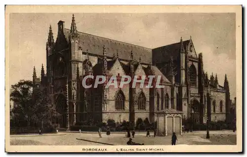 Cartes postales Bordeaux L'Eglise Saint Michel