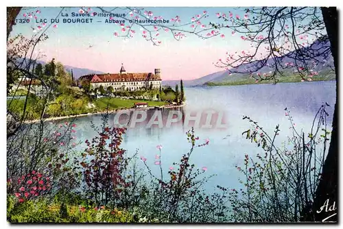 Ansichtskarte AK La Savoie Pittoresque Lac Du Bourget Abbaye d&#39Hautecombe