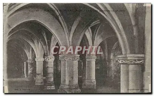 Cartes postales Rosnay l'hopital La crypte