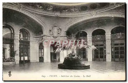 Cartes postales Vichy Interieur du Casino Le Hall