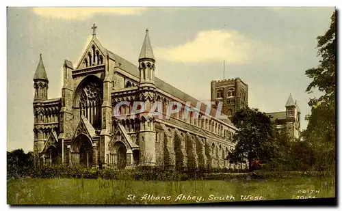Cartes postales St Albans Abbey South West