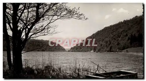 Moderne Karte La Franche Comte Pittoreque Vallee Du Herisson Le Lac du Val