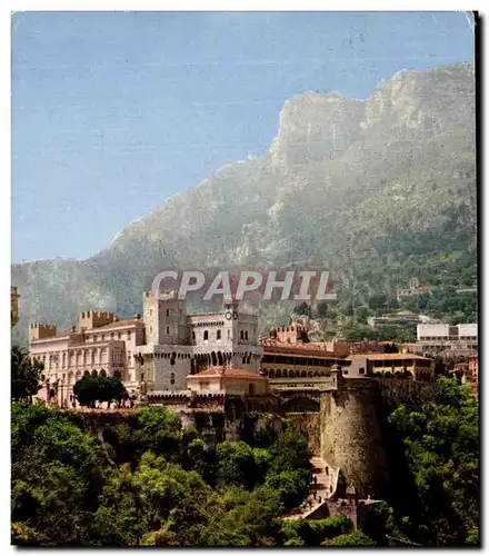 CPS Les Sites Merveilleux de la Cote D'Azur Principaute de Monaco Le Rocher le Palais du Prince A