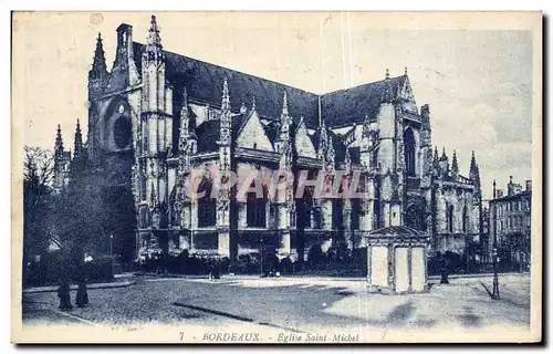 Cartes postales Bordeaux Eglise Saint Michel