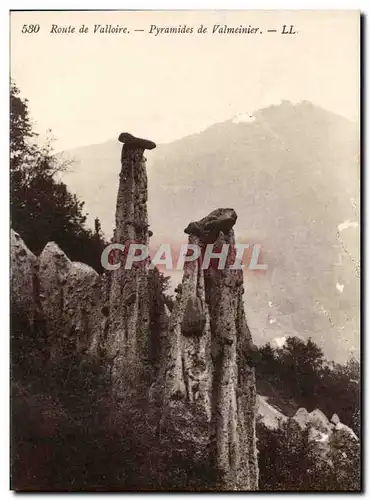 Cartes postales Route de Valloire Pyramides de Valmeinier