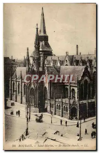 Cartes postales Roubaix Saint Marlin