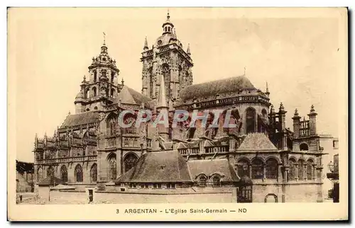 Cartes postales Argentan L&#39Eglise Saint Germain