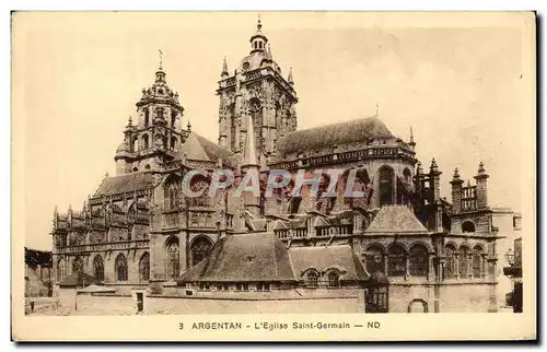 Cartes postales Argentan L'Eglise Saint Germain