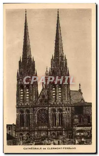 Cartes postales Cathedrale De Clermont Ferrand