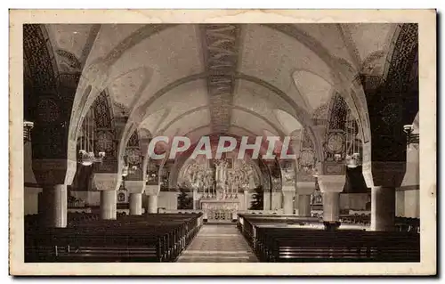 Ansichtskarte AK La basilique de Lisieux La crypte