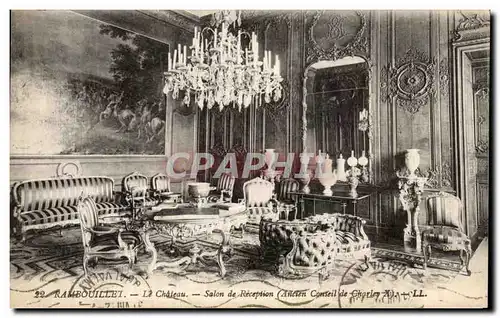 Cartes postales Rambouillet Le Chateau Salon de Reception