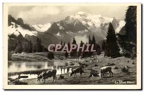 Cartes postales Le Mont Blanc