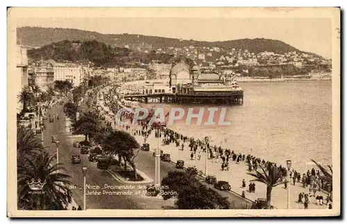 Ansichtskarte AK Nice La Promenade des Anglais Jetee Promenade et Mont Boron