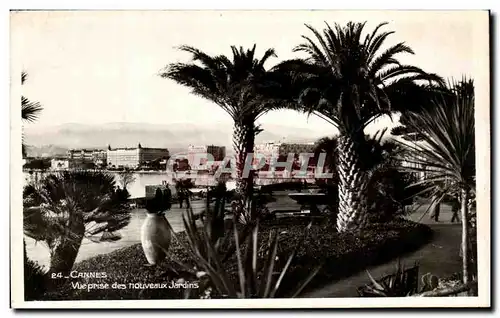 Ansichtskarte AK Cannes Vue prise des Nouveaux Jardins